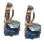 Mariana Earrings Fashionable Montana Blue Austrian Crystals My Treasures Coll. - Image 3