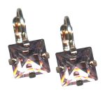 Mariana Earrings Adorable Light Amethyst Austrian Crystals My Treasures Coll. - Image 3