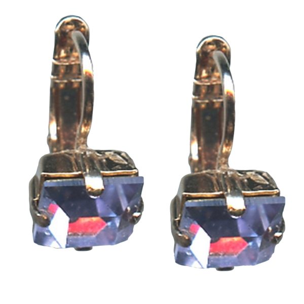 Mariana Earrings Exquisite Alexandrite Austrian Crystals My Treasures Coll.