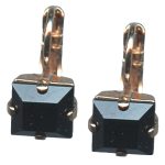 Mariana Earrings Mesmerizing Jet Black Austrian Crystals My Treasures Coll.