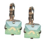 Mariana Earrings Chrysolite Opal Austrian Crystals My Treasures Coll. - Image 2