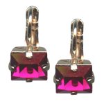Mariana Earrings Tantalizing Ruby Austrian Crystals My Treasures Coll.