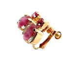 Mariana Earrings Classy Light Rose & Rose Austrian Crystals My Treasures Coll. - Image 3