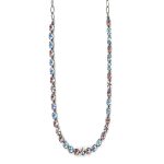 Mariana Necklace for Kids Shimmering AB & Lt Rose Austrian Crystals My Treasures Coll. - Image 3