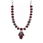 Mariana Necklace Stunning Siam, Ruby & Burgundy Austrian Crystals Lady In Red Songbook Coll. - Image 2
