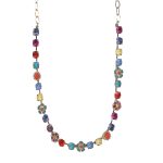 Mariana Necklace Sassy Floral in Multi Color Austrian Crystals My Treasures Coll. - Image 2