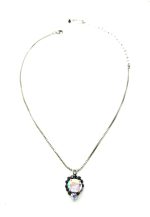 Mariana Necklace Pendant Beautiful Jet Black & Clear AB Austrian Crystals My Treasures Coll. - Image 3