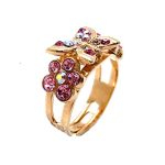 Mariana Ring Butterfly Rose Opal & Rose Austrian Crystals My Treasures Coll. - Image 3