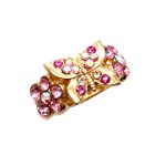 Mariana Ring Butterfly Rose Opal & Rose Austrian Crystals My Treasures Coll. - Image 2