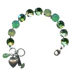 Mariana Bracelet Charming Chrysolite Opal, Peridot & Pacific Opal Austrian Crystals Grace Icons Coll. - Image 2