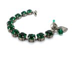 Bracelet By Mariana My Treasures Coll. Simply Elegant Emerald Swarovski Crystals - Image 3