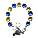 Mariana Bracelet Sassy Sapphire & Lime Austrian Crystals  My Treasures Coll. - Image 3