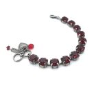 Bracelet By Mariana Woman Stunning Siam Swarovski Crystals - Image 3