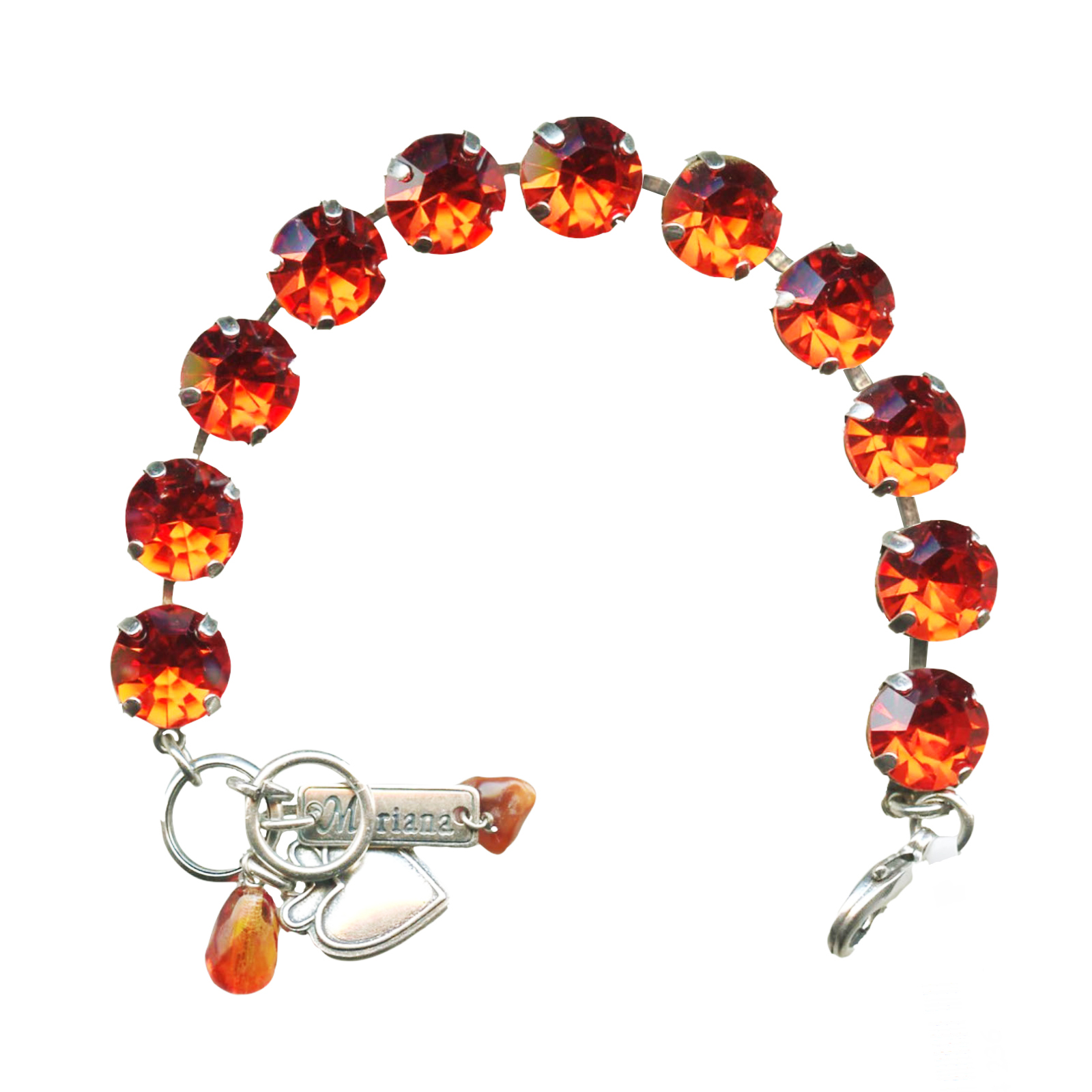B-4474-236-SP(4) Mariana Bracelet Beautiful Hyacinth Austrian Crystals My Treasures Coll. - Image 1