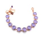 Mariana Bracelet Elegant Violet Opal Austrian Crystals My Treasures Coll.