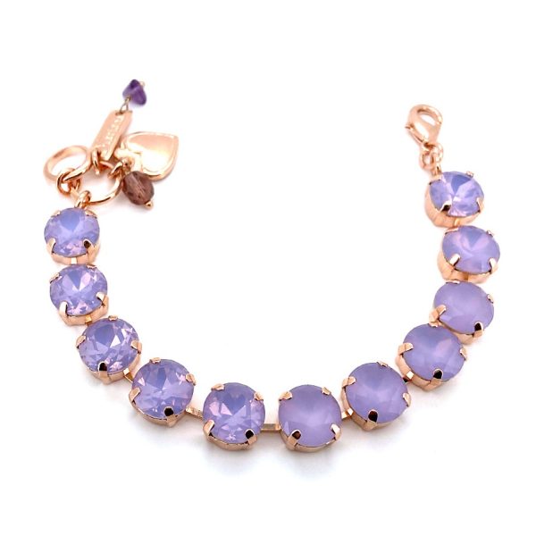 Mariana Bracelet Elegant Violet Opal Austrian Crystals My Treasures Coll.