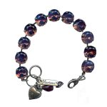 Mariana Bracelet Exquisitely Elegant Cyclamen Opal Austrian Crystals My Treasures Coll. - Image 3