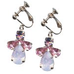 Mariana Earrings Adorable Rose Opal, Lt Rose & Lt Amethyst Austrian Crystals Pina Colada Cocktail Hour Coll. - Image 3