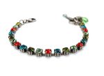 Bracelet By Mariana Woman Sassy Orange and Aqua Swarovski Crystals-SP - Image 2