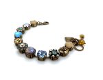 Mariana Bracelet Glamorous Champagne, Amber, Pale Blue, Lt Sapphire & Sand Opal Austrian Crystals Moondrops Cocktail Hour Coll. - Image 2