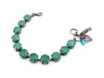 Bracelet By Mariana Woman Luscious lt. Aqua Opal Swarovski Crystals - Image 4
