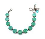 Bracelet By Mariana Woman Luscious lt. Aqua Opal Swarovski Crystals