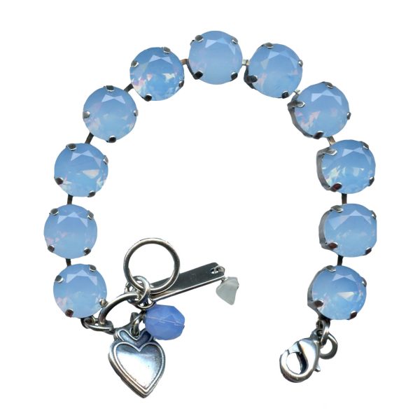 Mariana Bracelet Gorgeous Blue Opal Austrian Crystals My Treasures Coll.