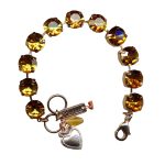 Mariana Bracelet Alluring Topaz Austrian Crystals My Treasures Coll. - Image 3