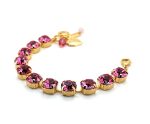 Bracelet By Mariana Woman Lovely Rose Swarovski Crystals - Image 2