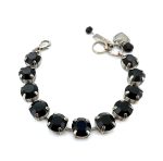 Mariana Bracelet Alluring Jet Black Austrian Crystals My Treasures Coll.