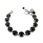 Mariana Bracelet Alluring Jet Black Austrian Crystals My Treasures Coll.