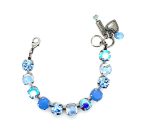 Mariana Bracelet Shimmering Light Blue, Blue Opal & AB Austrian Crystals Daiquiri Cocktail Hour Coll. - Image 3