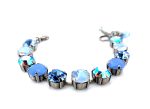 Mariana Bracelet Shimmering Light Blue, Blue Opal & AB Austrian Crystals Daiquiri Cocktail Hour Coll. - Image 2