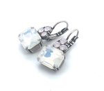 Earrings By Mariana Songbook Coll. Charming White Opal & Rose Opal Swarovski Crystals