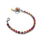 Bracelet By Mariana Woman Fancy Hyacinth and Topaz Swarovski Crystals-SP - Image 2