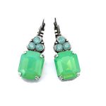 Earrings By Mariana Woman Luscious Pacific Opal Swarovski Crystals - Image 2