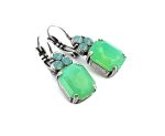 Earrings By Mariana Woman Luscious Pacific Opal Swarovski Crystals - Image 3