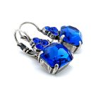 Earrings By Mariana Woman Elegant Sapphire Swarovski Crystals - Image 2