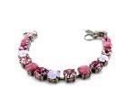 Mariana Bracelet Lovely Lt Rose, Rose Opal, & Rose Alabaster Austrian Crystals My Treasures Coll. - Image 3