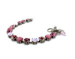 Mariana Bracelet Lovely Lt Rose, Rose Opal, & Rose Alabaster Austrian Crystals My Treasures Coll. - Image 2