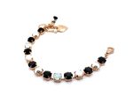 Bracelet By Mariana Woman Sophisticated Pearl Mineral and Opal Swarovski Crystals