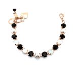 Bracelet By Mariana Woman Sophisticated Pearl Mineral and Opal Swarovski Crystals - Image 2