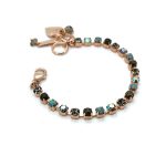 Bracelet By Mariana Woman Labradorite Mineral and Opal Swarovski Crystals - Image 3
