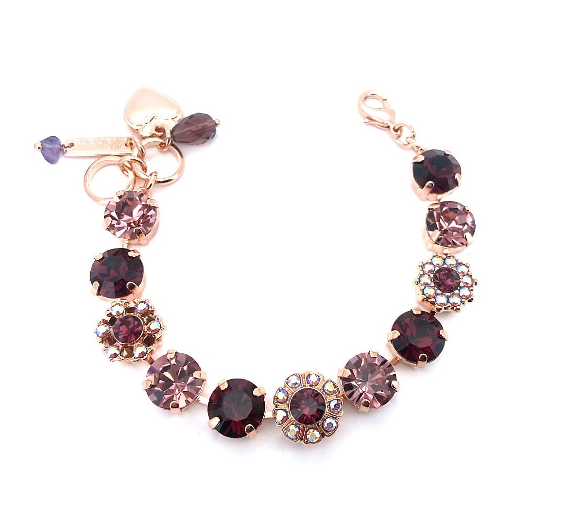 B-4174-204212-RG (1) Mariana Bracelet Alluring Purples Austrian Crystals My Treasures Coll. - Image 1
