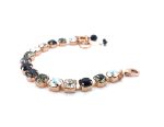Bracelet By Mariana Woman Timeless Jet and Black Diamond Swarovski Crystals - Image 3
