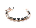 Bracelet By Mariana Woman Timeless Jet and Black Diamond Swarovski Crystals - Image 2