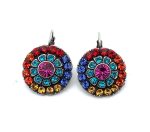 Earrings By Mariana My Treasures Coll. Adorable Multi Colored Swarovski Crystals - Image 2