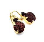 Earrings By Mariana Woman Fashionable Smoked Topaz Swarovski Crystals - Image 3