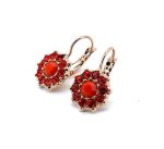 Earrings By Mariana Woman Sassy Hyacinth and Orange Opal Swarovski Crystals - Image 2