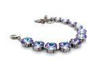 Bracelet By Mariana My Treasures Coll. Shimmering Vitral Light Swarovski Crystals - Image 3